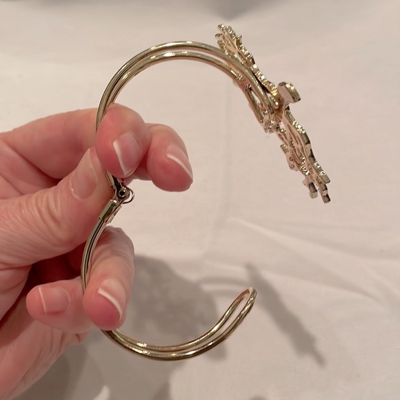 Tree of Life Silver Gold Earrings & Bracelet Set - Picture 6 of 8